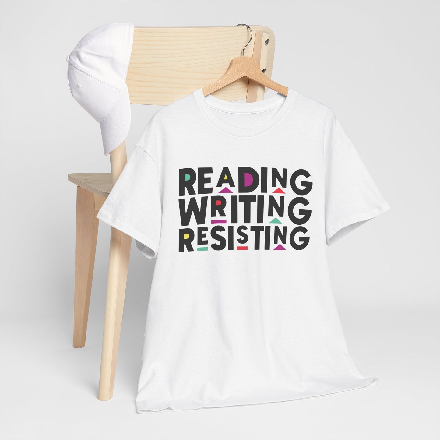 Reading, Writing, Resisting T-Shirt (Martin Sitcom Themed)